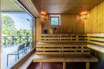 Фото номера Полулюкс с сауной Отель Boutique Hotel Bersas г. Turaida 14