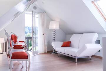 Фото номера Двухместный номер Делюкс с 1 кроватью и ванной Отель Boutique Hotel Bersas г. Turaida 2